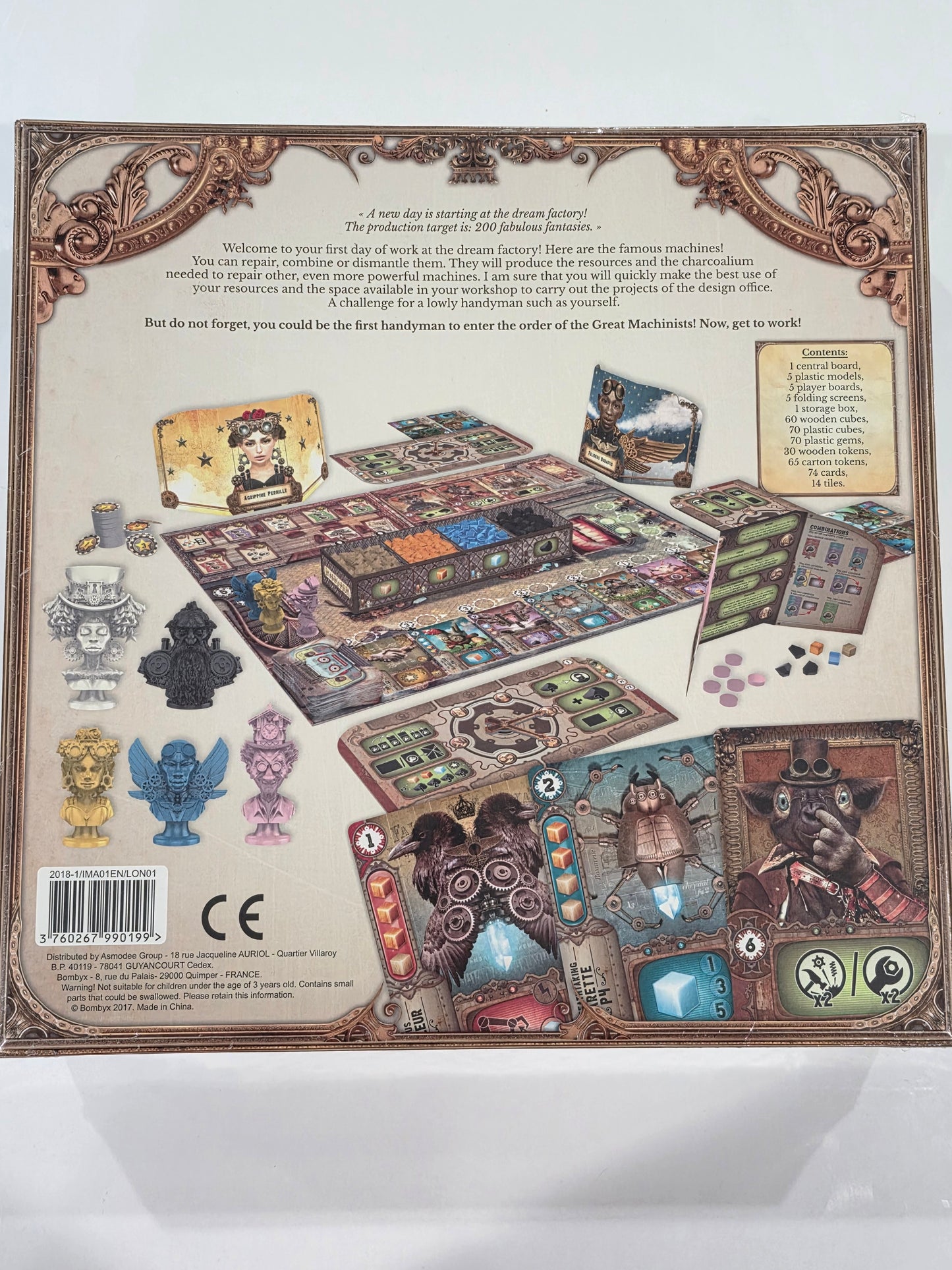 New - Steampunk Rally Board Game