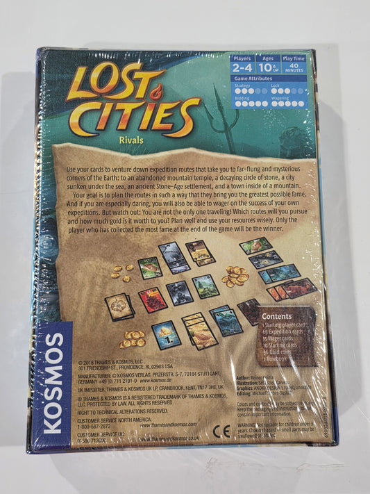 New - Lost Cities The Original Card Game