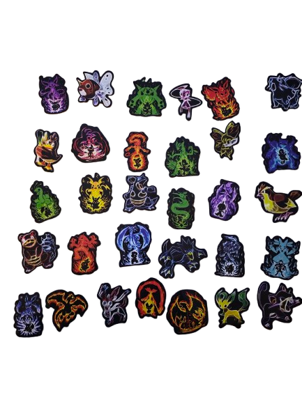 POKEMON Neon STICKERS*