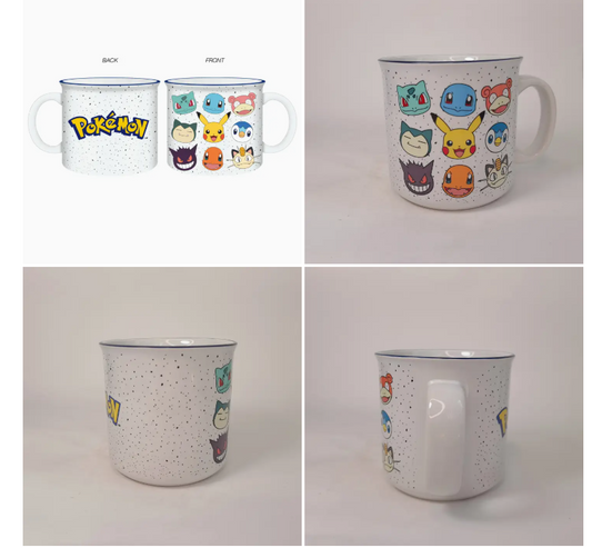 Official Pokémon Multi Face Set 20oz mug