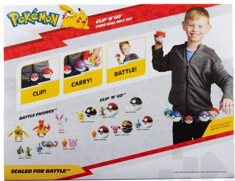 Pokémon Clip N Go Belt Set – Charmander Edition