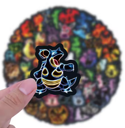 POKEMON Neon STICKERS*