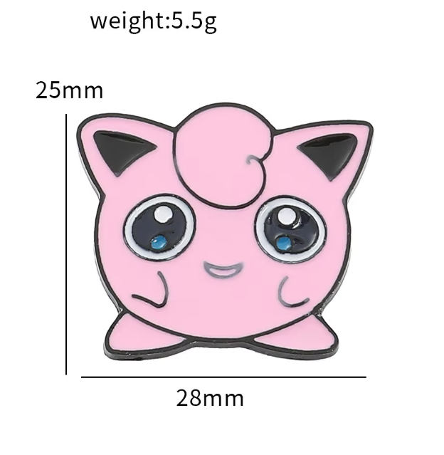 Collectible Pokémon Cubone, JIGGLYPUFF, Togepi, and Raichu Set of 4 Pins or Individually*