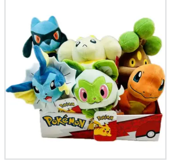 SET2 POKEMON 8" PLUSH