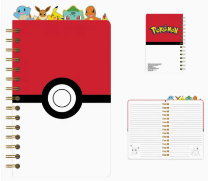 Pokémon Journal with Tabs - PokeBall