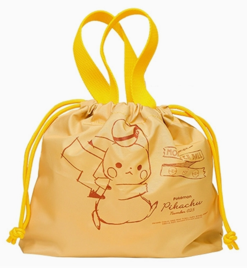 Lunch Box with Bag - 2-Storage Container -Pikachu