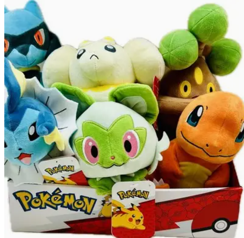 SET2 POKEMON 8" PLUSH