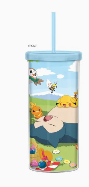 Pokémon Blossom 20oz Tumble W/Straw 🎁