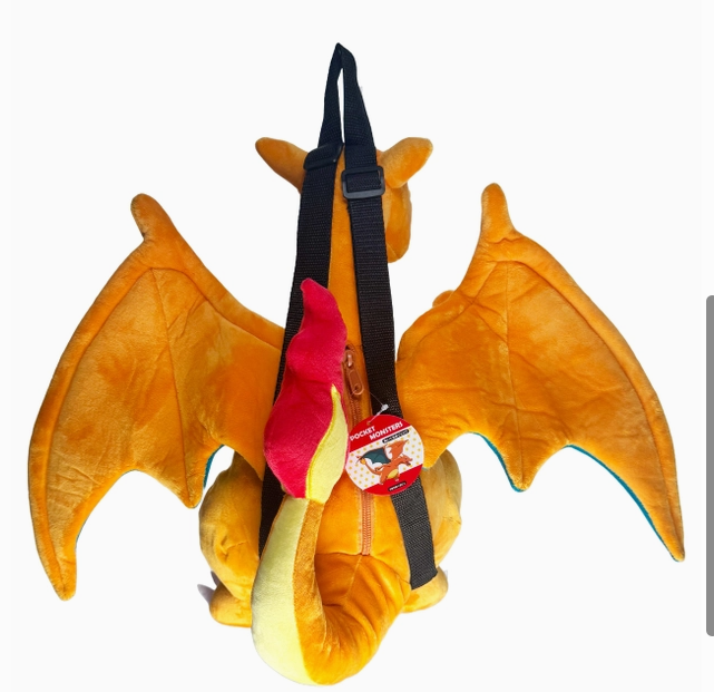 Pokémon 3D Plush Backpack Charizard