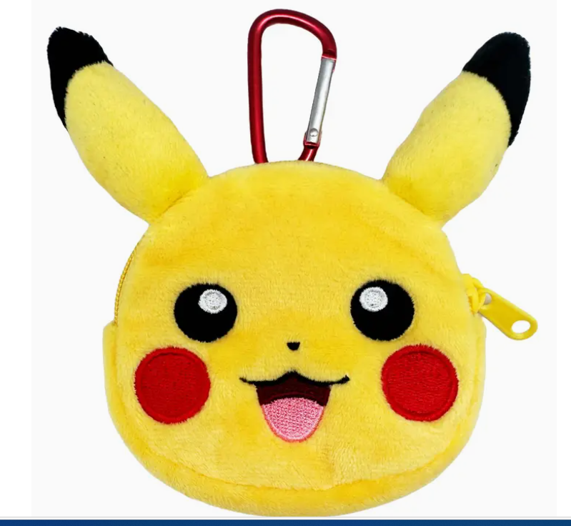 Pokémon Pikachu Plush Coin Pouch