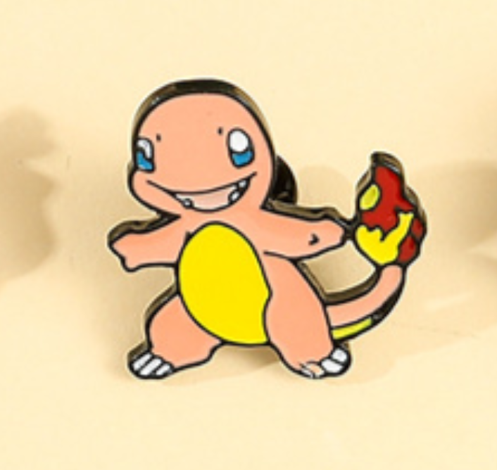 Collectible Pokémon Charmander and Charizard Set of 4 Pins or Individually*