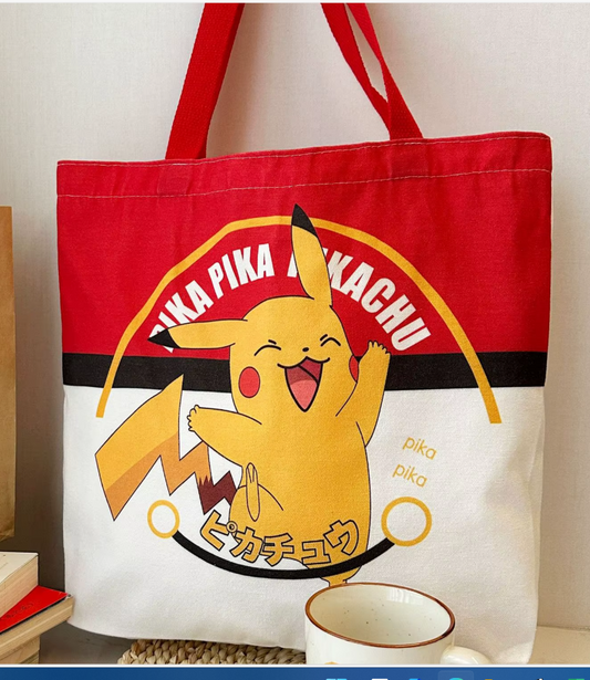 Pokemon Tote Bag Pocket Monster Character Handbag – Stylish, Durable & Fan-Favorite!
