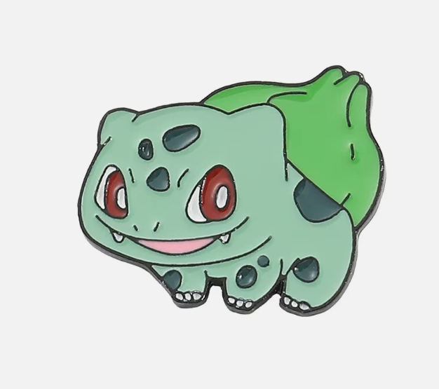 Collectible Pokémon Venusaur (1) and Bulbasaur (2) - Set of 3 Pins or Individually*
