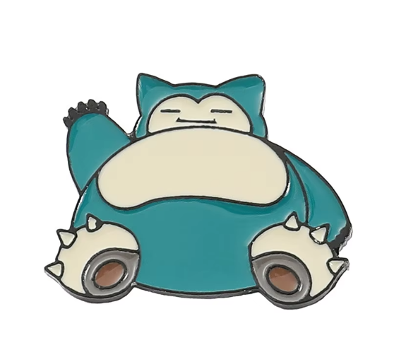 Collectible Pokémon SNORLAX Set of 2 Pins or Individually*