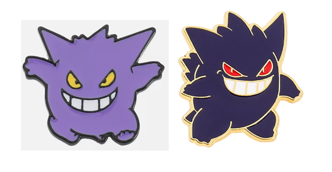 Collectible Pokémon Gengar Set of 2 Pins or Individually*
