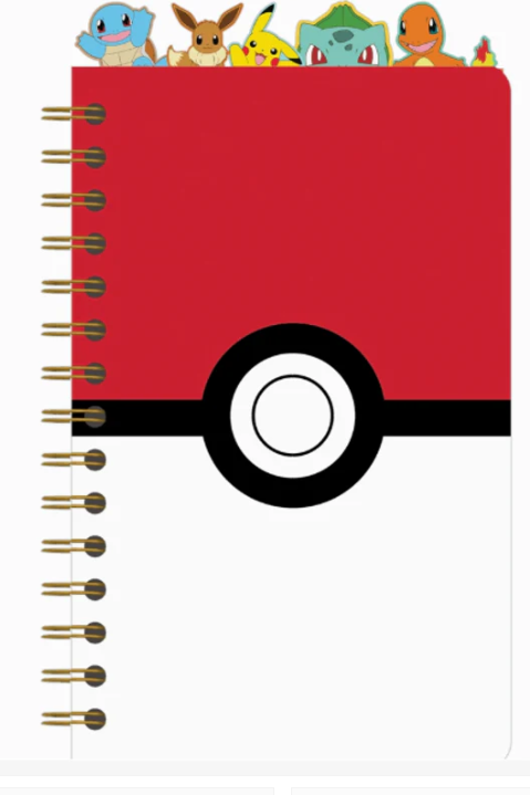 Pokémon Journal with Tabs - PokeBall