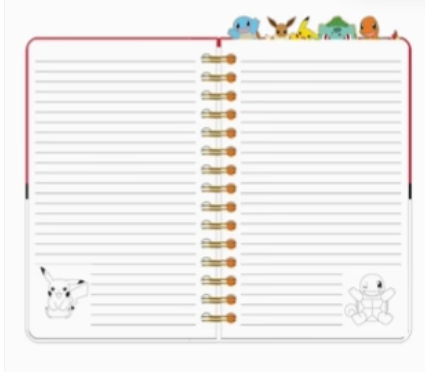 Pokémon Journal with Tabs - PokeBall