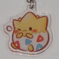 9 Cuties Acrylic Keychain Pokémon Characters – 1"