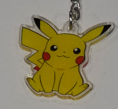 Anime Fan-Favorite Pokémon - Pikachu – 1" Acrylic Keychain