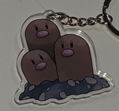 7 Favorite Pokémon Characters 2" Acrylic Keychain