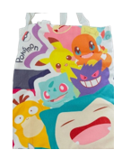 Cute Pokémon canvas bag reusable Tote & Fan-Favorite!