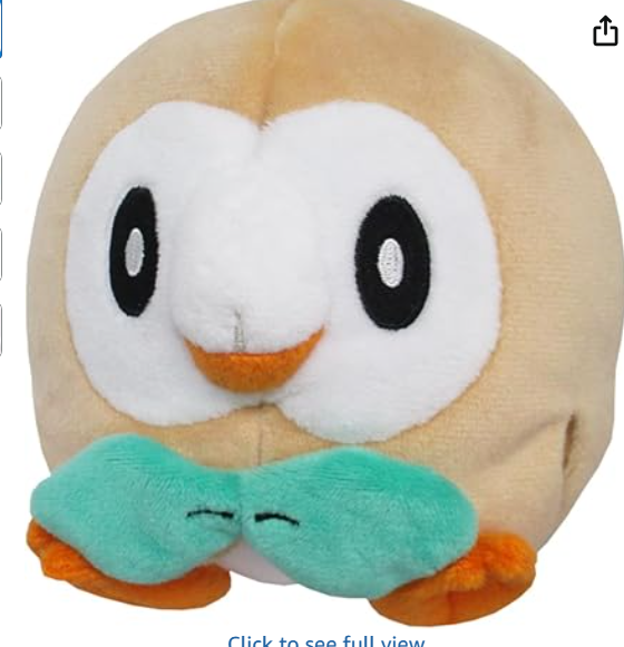 Fairy & Grass-Type Pokémon Plushies 8"
