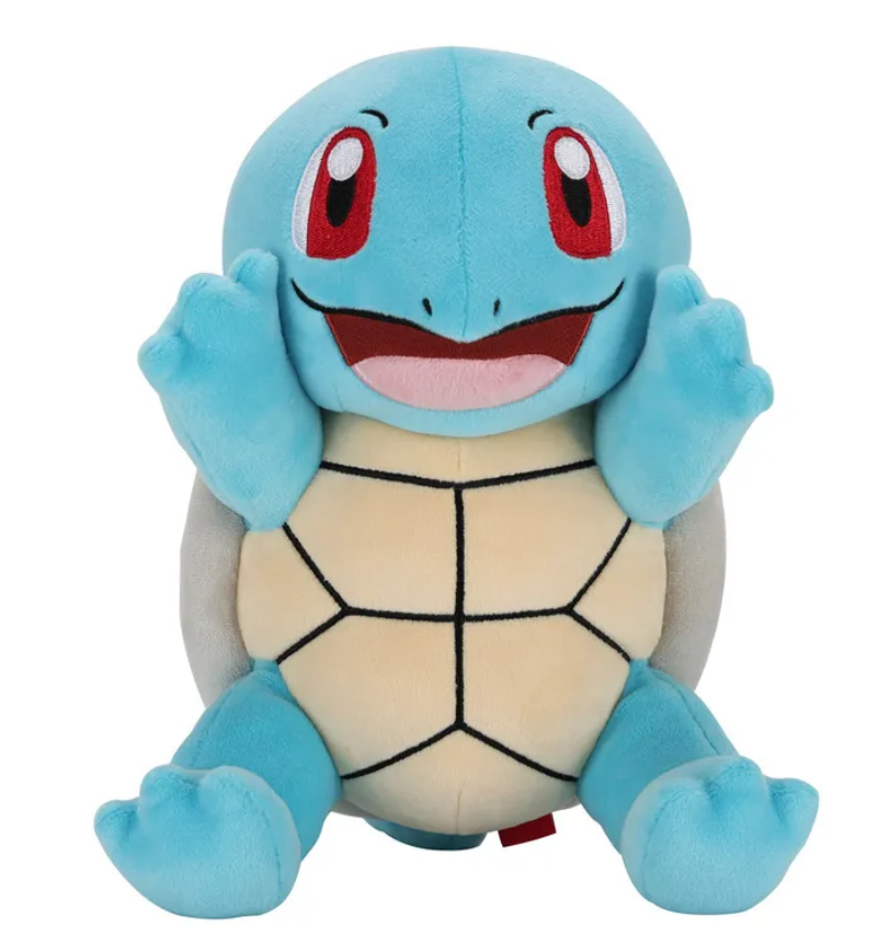 Water-type Pokémon Plushies 8"