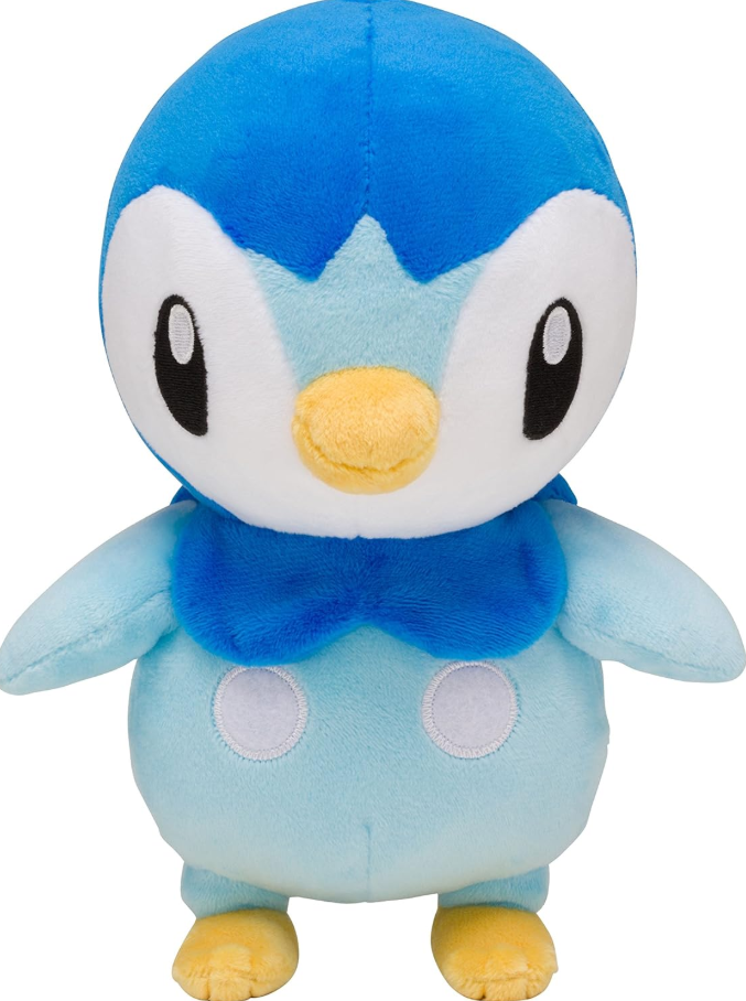 Water-type Pokémon Plushies 8"