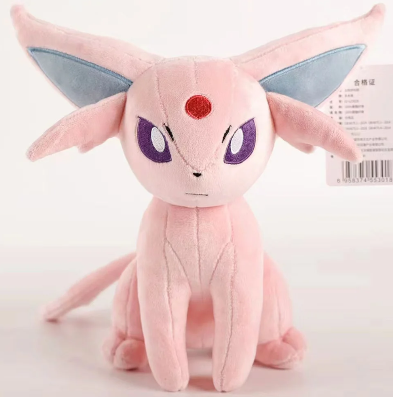 Ice-Type / Dragon / Psychic Pokémon Plushies 8"