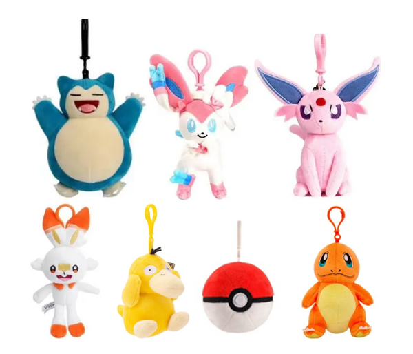 Backpack Plush Clips