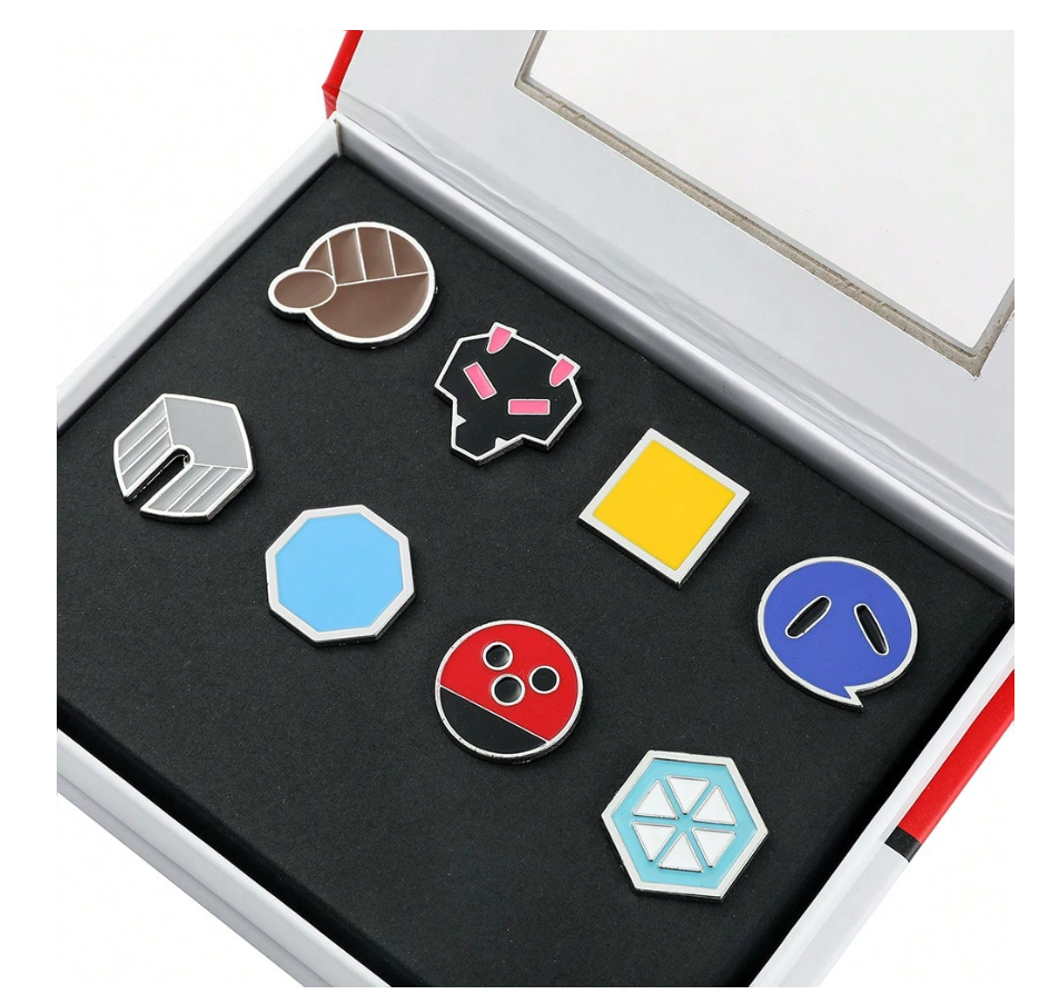 9 Styles PokémonGym Badges