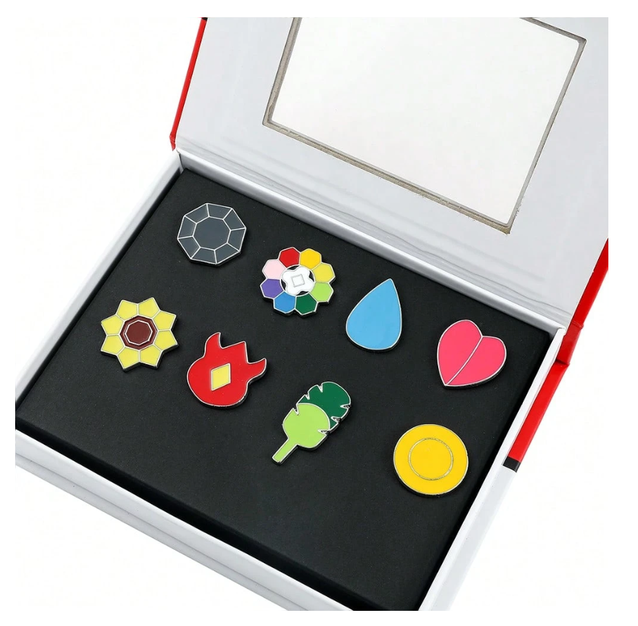 9 Styles PokémonGym Badges