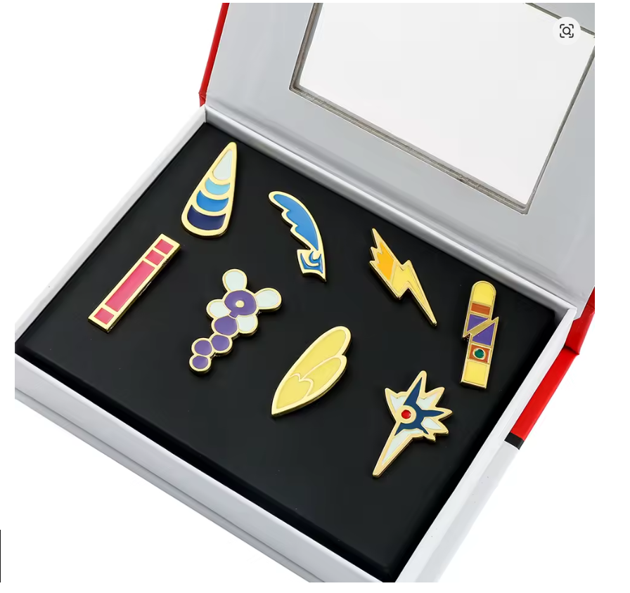 9 Styles PokémonGym Badges