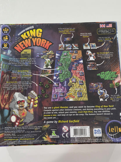 KING of NEW YORK BY Richard Garfield board game new