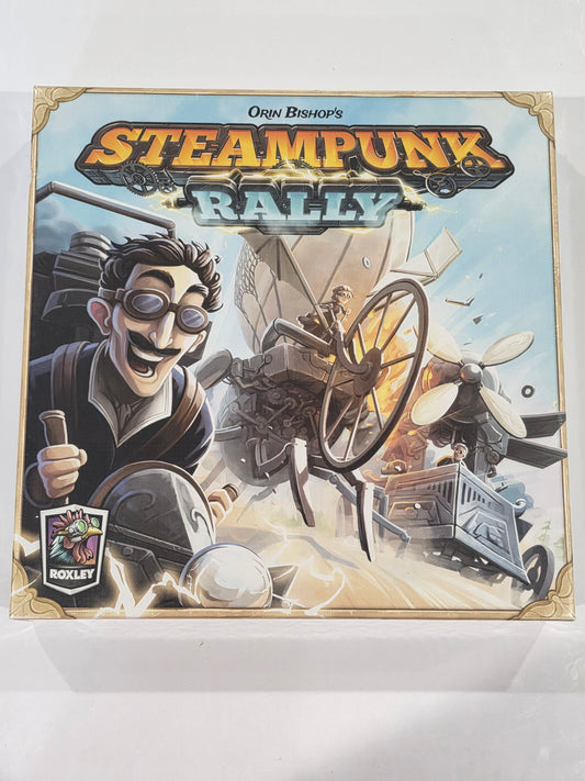 New - Steampunk Rally Board Game
