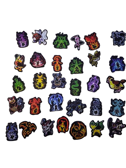 POKEMON Neon STICKERS*