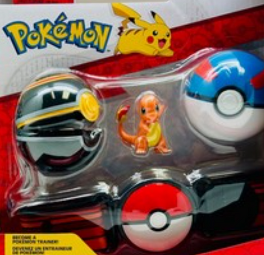 Pokémon Clip N Go Belt Set – Charmander Edition
