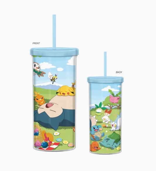 Pokémon Blossom 20oz Tumble W/Straw 🎁