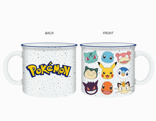Official Pokémon Multi Face Set 20oz mug