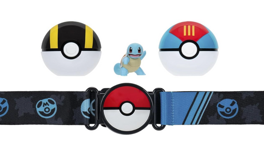 Pokémon Clip N Go Belt Set – Squirtle Edition