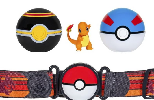 Pokémon Clip N Go Belt Set – Charmander Edition