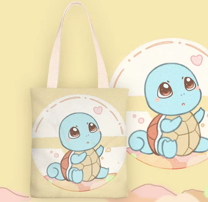 Cute Pokémon canvas bag reusable Tote & Fan-Favorite!