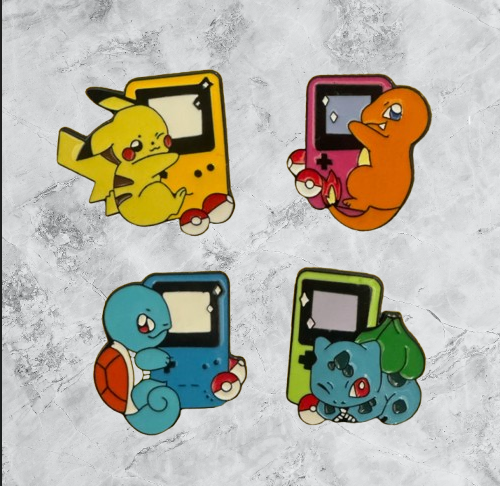 Collectible Pokémon Game Boy Set of 4 Pins or Individually*