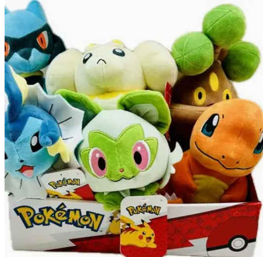 SET2 POKEMON 8" PLUSH