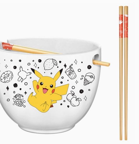 Pokémon Collectors Ramen Cup/Bowl with Chopsticks – Pikachu