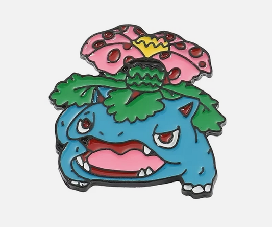 Collectible Pokémon Venusaur (1) and Bulbasaur (2) - Set of 3 Pins or Individually*