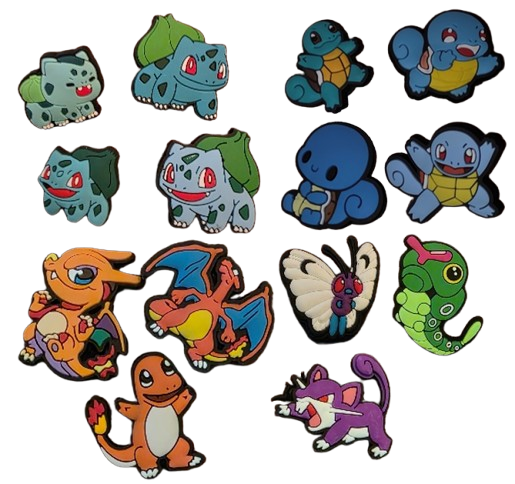 Pokémon Shoe Croc Charms -Set#4*