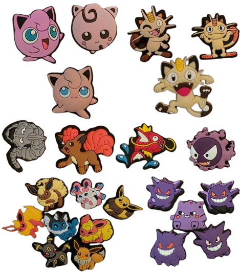Pokémon Shoe Charms - Set#3*