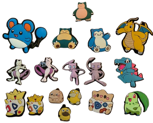 Pokémon Croc Charms! Set#2*