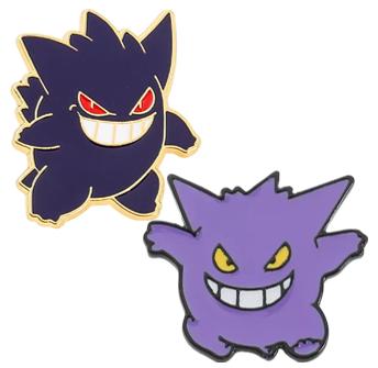 Collectible Pokémon Gengar Set of 2 Pins or Individually*
